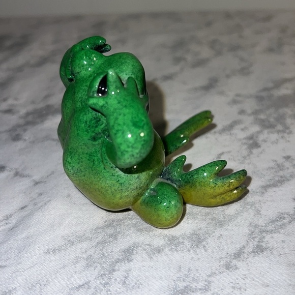Kitty’s Critters See No Evil Frog Retired Vintage Figurine - Picture 4 of 5